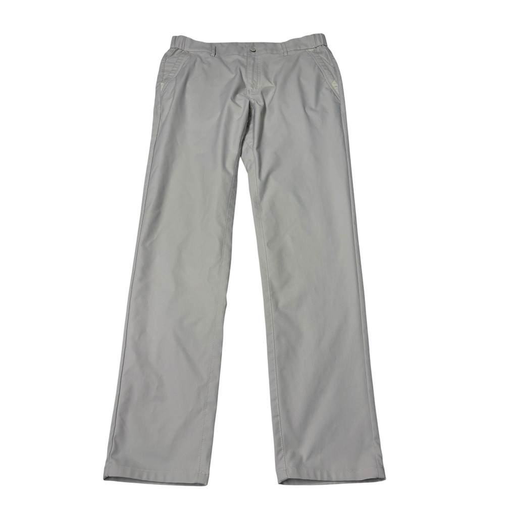 Jack Archer Jetsetter Tech‎ Pants Mens 34x34 Stone Gray Performance Tapered Golf